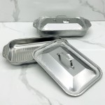 Baking Tray Supplier - Stainless Steel Grilled Fish Induction Cooker Tray