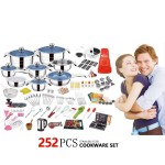 Cookware Set Manufacturer - Wholesale 252pcs Stainless Steel Pot Set