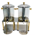 Beverage Dispenser Supplier - 8L/16L Modern Gold Commercial Juice Dispenser