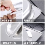 Gastronorm Container Supplier - Rectangular Stainless Steel Food Pan