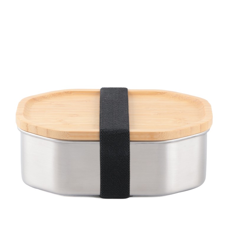 Lunch Box Supplier - Hot Selling Single Layer Food Carrier with Bamboo Lid