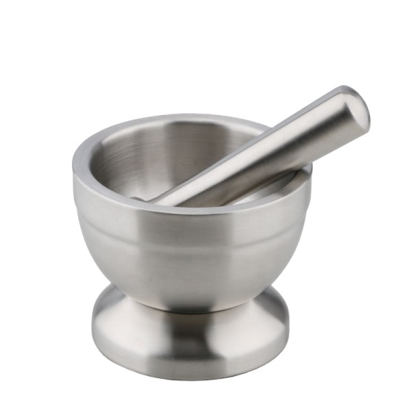 Garlic Grinder Factory - Southeast Asia Style Stainless Steel Mill Bowl