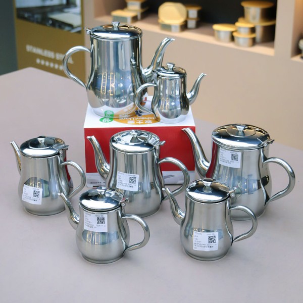 Teapot Manufacturer - Newly Designed Oz Stainless Steel Arabian Kettle
