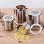 Canister Set Factory - Stainless Steel Sealed Tank with Magnet Lock