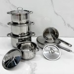 Cookware Set Factory - Multi-purpose Stainless Steel Cooking Utensil Set