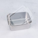 Food Container Manufacturer - Small Stainless Steel Storage with PP Lid