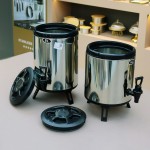 Bubble Tea Equipment Supplier - 6-18L Stainless Steel Milk Tea Insulation Bucket