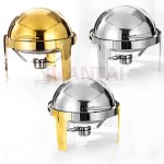 Chafing Dish Set Supplier - Rotating Roll Top Food Warmer for Catering