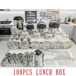 Flask Set Manufacturer - 108pcs Vacuum Thermos Food Container Set