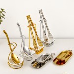 Serving Set Supplier - Stainless Steel Standing Rack with Food Tong