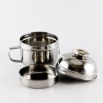 Lunch Box Factory - 304 Stainless Steel Double Lunch Box for Camping