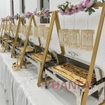 Chafing Dish Set Factory - Luxury Gold Stainless Steel Buffet Warmer