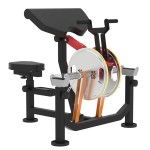 Preacher Curl Bench Manufacturer - Plate Loaded Bicep Tricep Machine