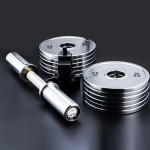 Dumbbell Bar Supplier - Short Loadable Bumper Barbells
