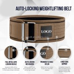 Weight Lifting Belt Factory - Self Locking Deadlift Training