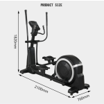 Elliptical Machine Factory - Gym Studio Silent Magnetic Control