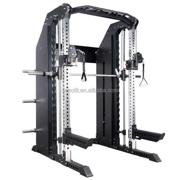 Cable Machine Factory - Multi Functional Power Rack Smith Machine