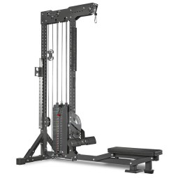 Lat Pulldown Machine Manufacturer - 3-in-1 Seated Rowing Gym Rack