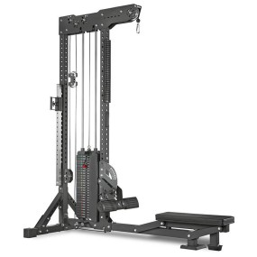 Lat Pulldown Machine Manufacturer - 3-in-1 Seated Rowing Gym Rack