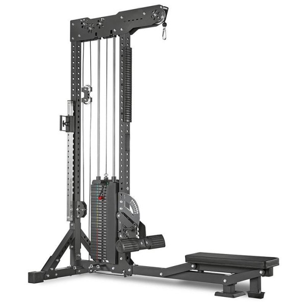 Lat Pulldown Machine Manufacturer - 3-in-1 Seated Rowing Gym Rack