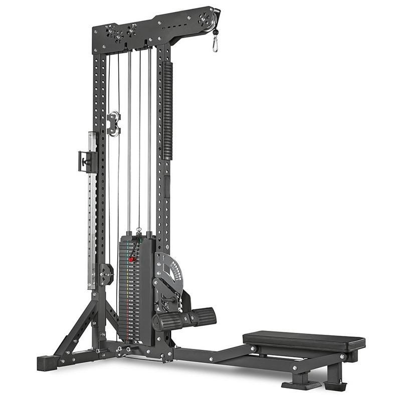 Lat Pulldown Machine Manufacturer - 3-in-1 Seated Rowing Gym Rack
