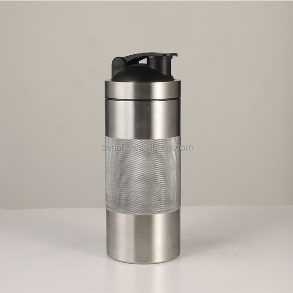 Shaker Bottle Factory - 600ML Protein Drink Mixer Cup