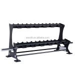 Dumbbell Rack Factory - Commercial 2 Tiers Storage Stand