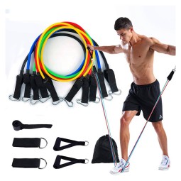 Resistance Band Set Supplier - 11 Piece Pull up Elastic