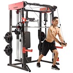 Smith Machine Factory - With Bench Cable Crossover Trainer