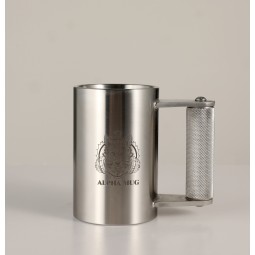 Dumbbell Mug Factory - 5LB 304 Stainless Steel Coffee