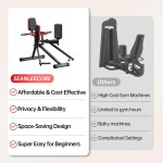 Hip Abductor Machine Supplier - Home Gym Glute Thigh Exercise