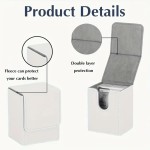 Card Storage Box Supplier - PU Leather Magnetic Buckle