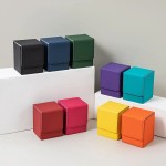 Card Storage Box Supplier - PU Leather Magnetic Buckle