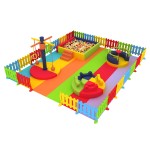 Play Yard Fence Manufacturer - Multi-functional Kids Plastic Playpen