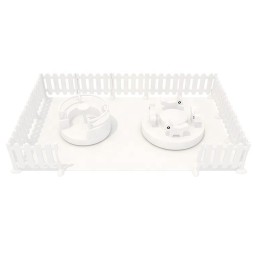 Electric Carousel Manufacturer - White Soft Play Toddler Equipment