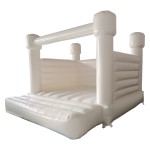 Bounce House Supplier - 10x10ft White Inflatable with Slide