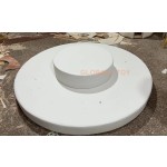 Play Area Supplier - White Soft Play Merry Go Round Set