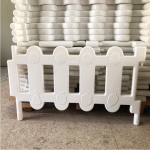 Plastic Fence Factory - Big White Outdoor Fence Gate
