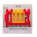 Playground Fence Manufacturer - White Plastic Panel Ball Pit Fence