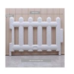 Playground Fence Manufacturer - White Plastic Panel Ball Pit Fence