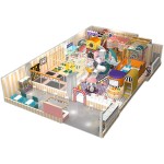 Soft Play Equipment Factory - Ocean Theme Ball Pit Slides for Toddlers