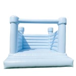 Bounce House Supplier - Pure White Jumping Castle with Slide