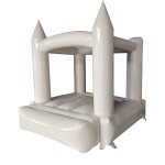 Bounce House Supplier - 10x10ft White Inflatable with Slide