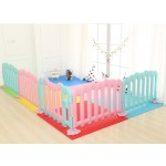 Play Fence Manufacturer - Indoor Colorful Baby Pen White Fence