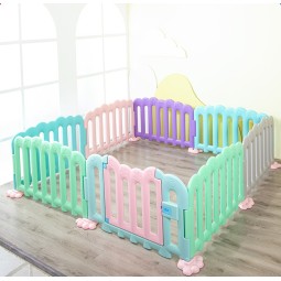 Play Fence Manufacturer - Indoor Colorful Baby Pen White Fence