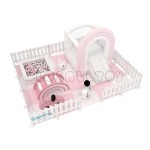 Play Zone Supplier - Custom White Grey Toddler Soft Ball Pit