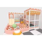 Indoor Playground Manufacturer - Candy Style with Spiral Slide