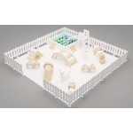 Play Fence Manufacturer - Indoor Colorful Baby Pen White Fence