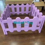 Plastic Fence Factory - Big White Outdoor Fence Gate