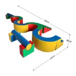 Playground Equipment Manufacturer - Safety Climb and Slide Soft Play